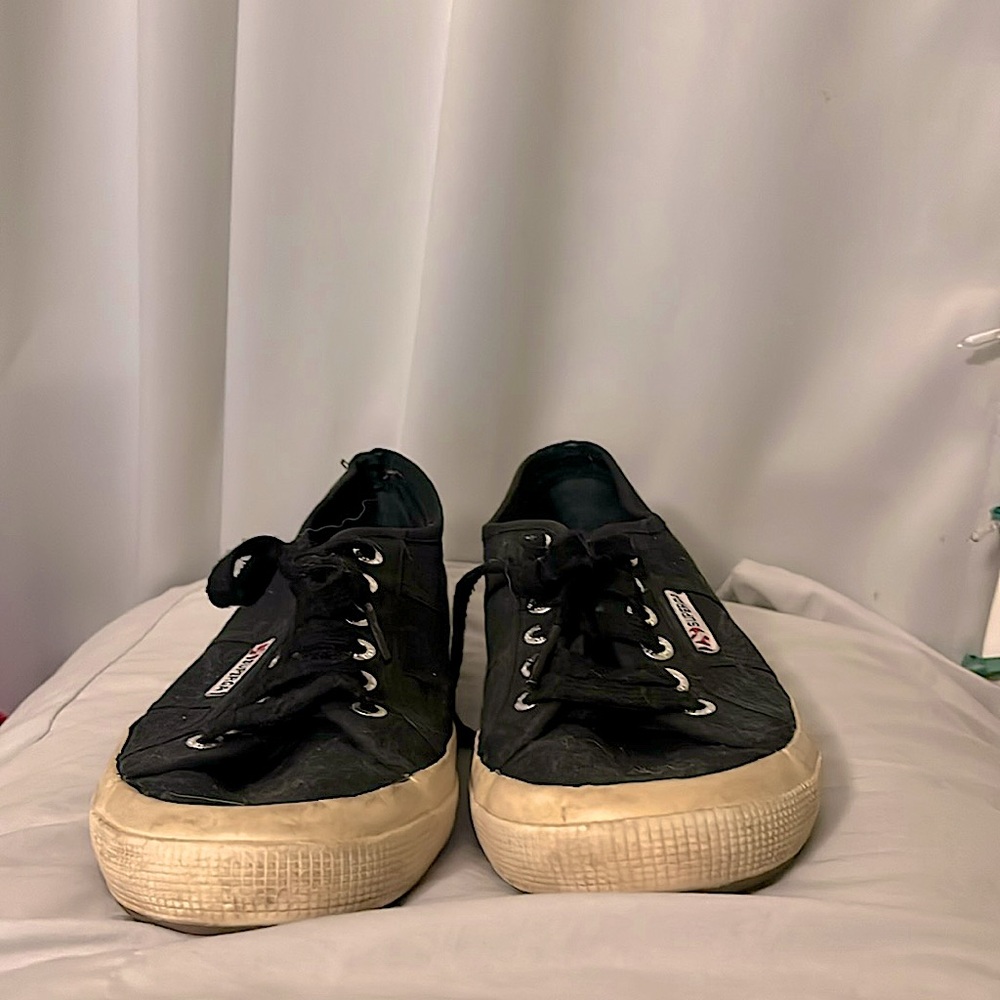 SUPERGA Black shoes